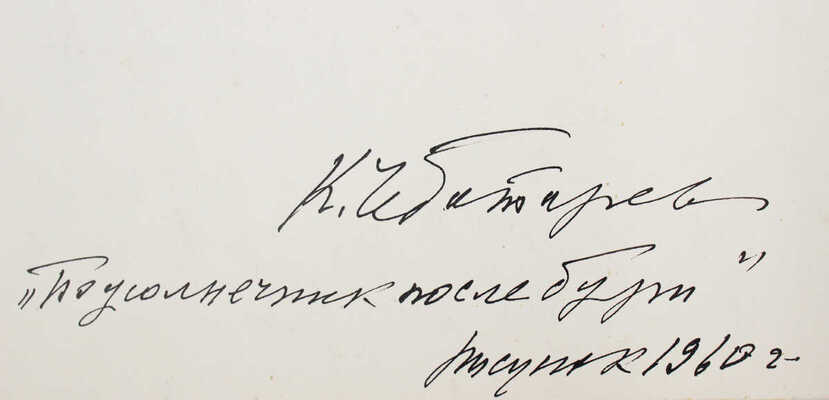 Чеботарёв Константин Константинович. Подсолнечник после бури 